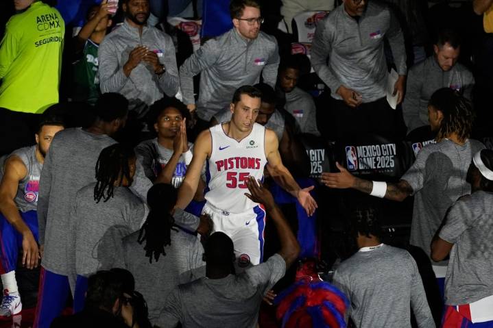 Pistons’ Duncan Robinson shares his Mexico City experience: ‘This is a special place’