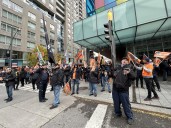 Patchwork of empty seats greets Alouettes as game day clashes with transit shutdown