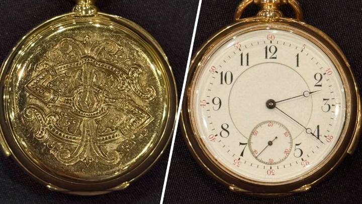 Venden reloj de bolsillo de pareja que murió junta en el Titanic