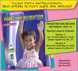 PARKS AND RECREATION SPRING ACTIVITY GUIDE AVAILABLE NOW