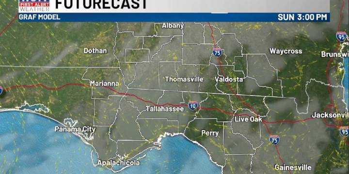Clouds return for the second half of the weekend