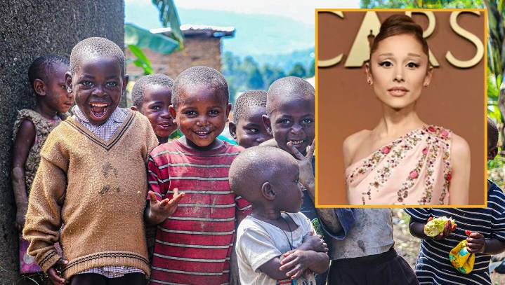 Starving African Children Raise Money To Feed Ariana Grande
