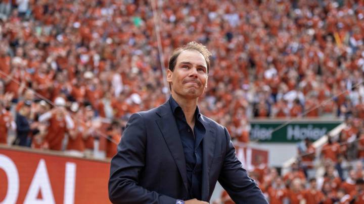 Rafael Nadal picks up racket again, practices with Alexandra Eala