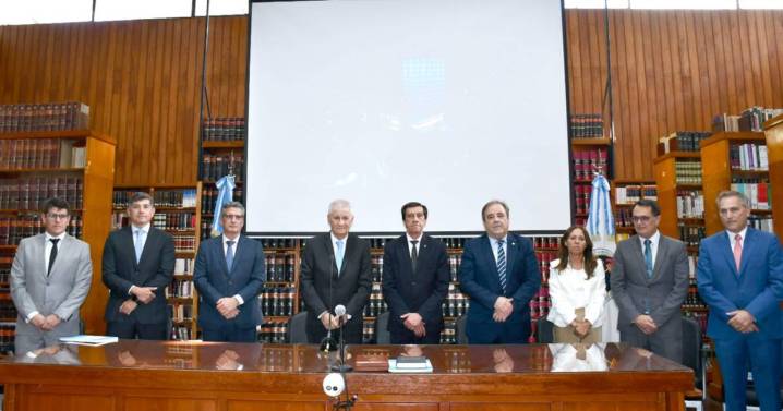 Aguiar, Uriondo y De La Colina asumieron en la Suprema Corte de Justicia