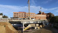 La obra del Hospital de Jove avanza con el comienzo de la fase estructural