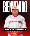 Willians Astudillo vestirá la camiseta de Cardenales de Lara