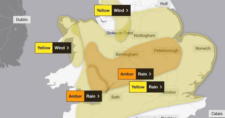 UK flood warnings: Check your area as Storm Claudia batters Britain