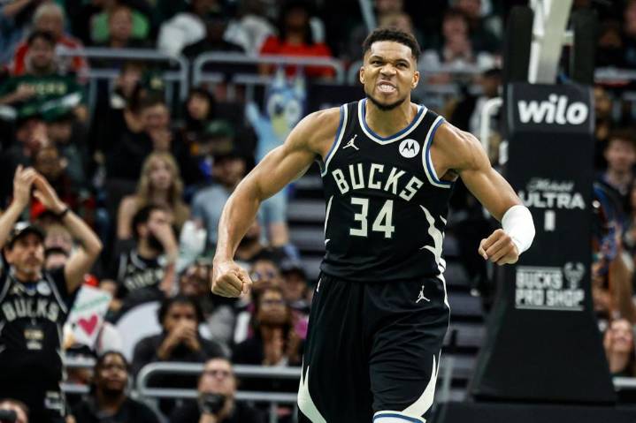 Antetokounmpo anota 41 puntos y Bucks, campeones de la Copa NBA, vencen a Bulls