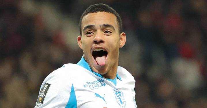 Mason Greenwood targeted by missiles as ex-Man Utd stars caught up in mass brawl