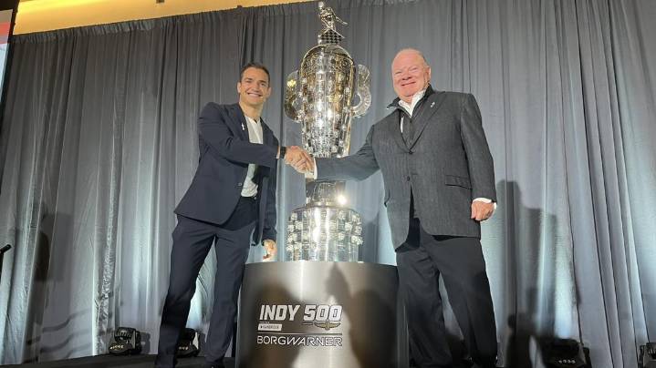 Indy 500 winner Alex Palou has likeness unveiled on Borg