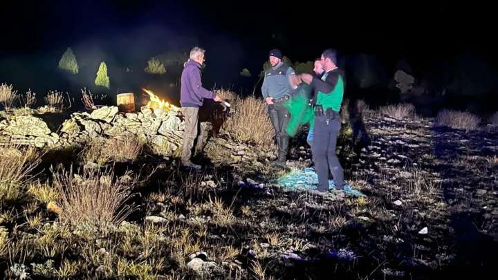 Hallan aterido y agotado a un buscador de setas en Mosqueruela tras una búsqueda de película