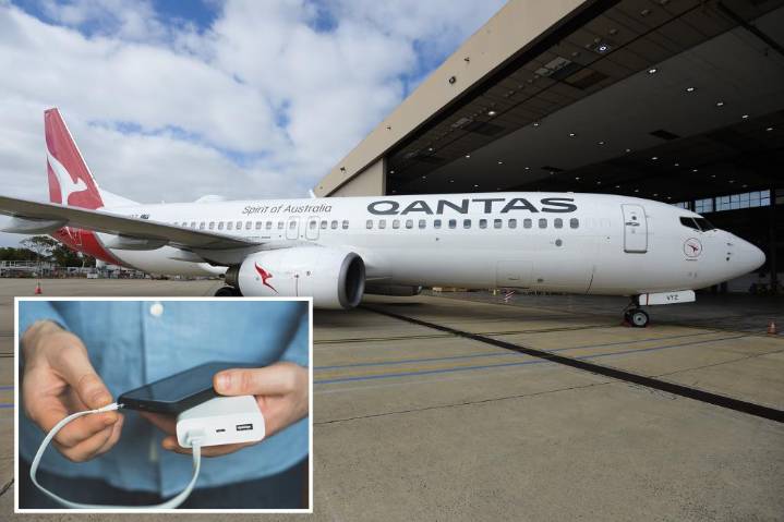Plane passenger 'set on fire' as phone bank explodes in his pocket