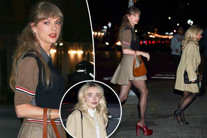 Taylor Swift and Sabrina Carpenter spotted in NYC after Grammy nominations 2026 reveal