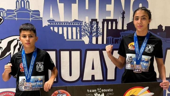 Dos bronces jerezanos en el europeo de Muaythai