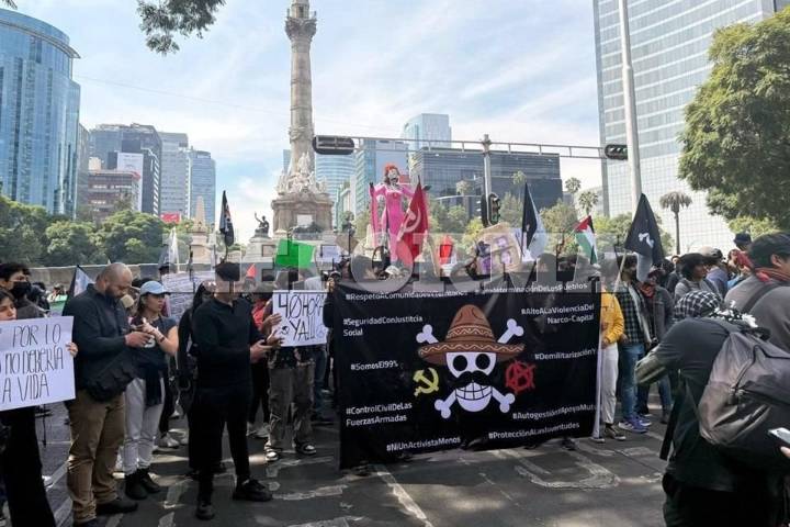 Marcha Generación Z en CDMX; exige seguridad