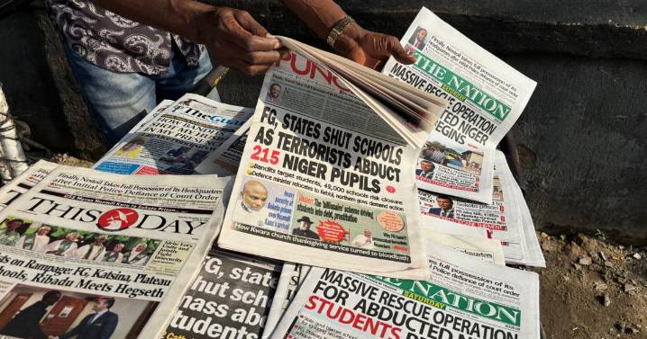 En Nigeria: Secuestran a 303 alumnos de escuela católica; escapan 50