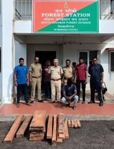 Forest Department Conducts Successful Search Operation in Shoal Bay