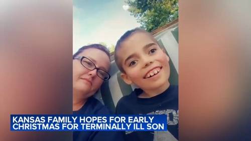 Wichita, Kansas family requests early 2025 Christmas cards for terminally ill 14