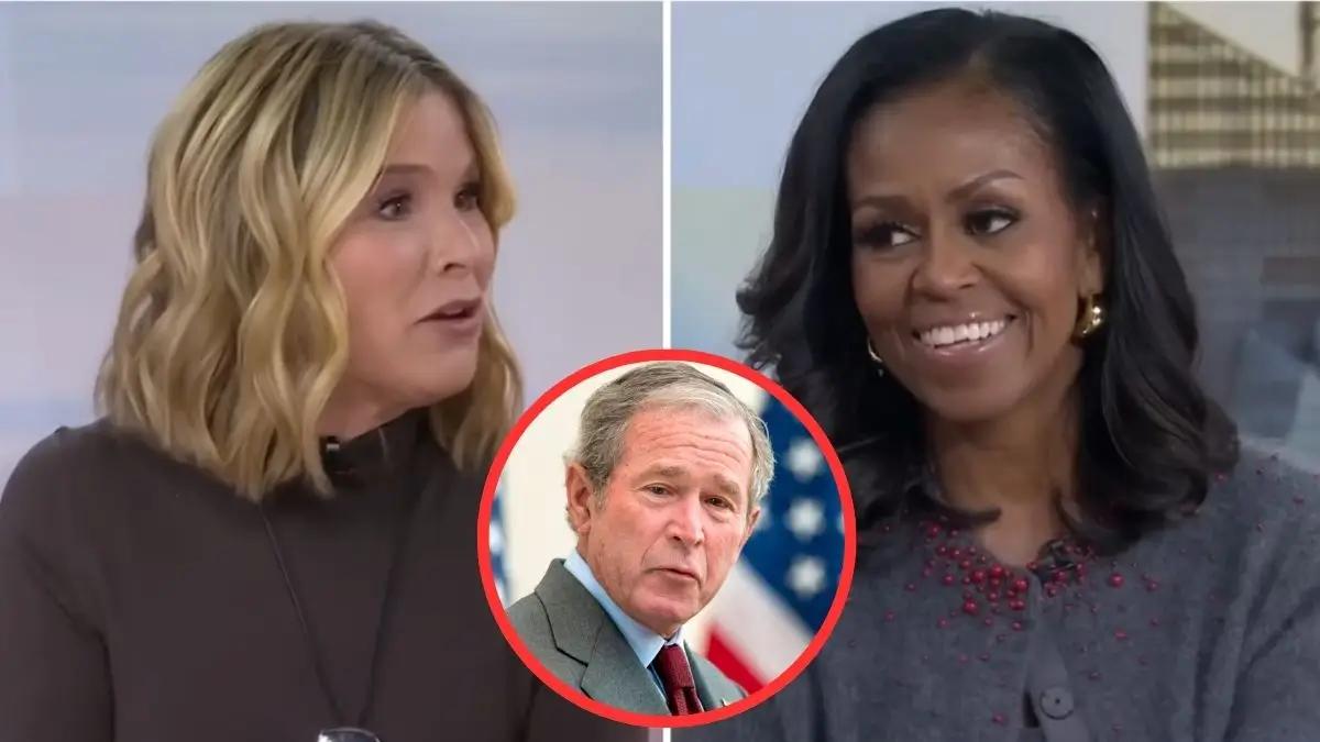 'OMG': Jenna Bush Hager Details the Moment George W. Bush Stunned Barack Obama With a Flirty Question About Michelle