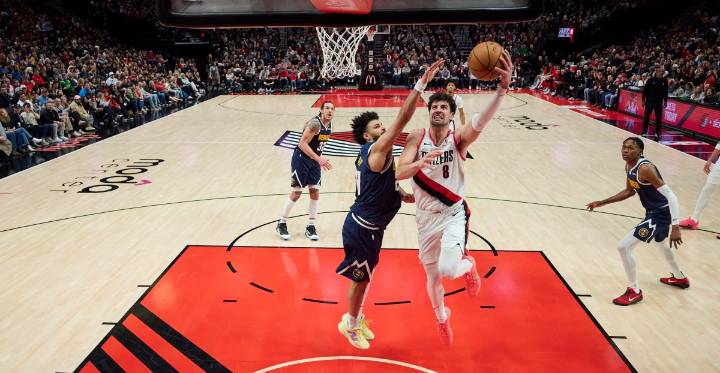 Trail Blazers vs. Nuggets Second
