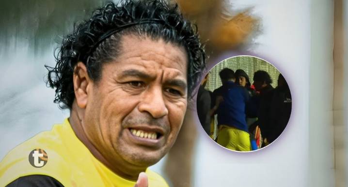 Santiago Acasiete se peleó con jugador de Juan Pablo II por esta razón [VIDEO] Entrenador no toleró insulto de jugador uruguayo que se calentó por ser cambiado en los minutos finales del partido. ‘San