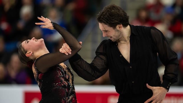 Canada’s Kelly Ann Laurin, Loucas Éthier earn bronze in Skate America pairs event
