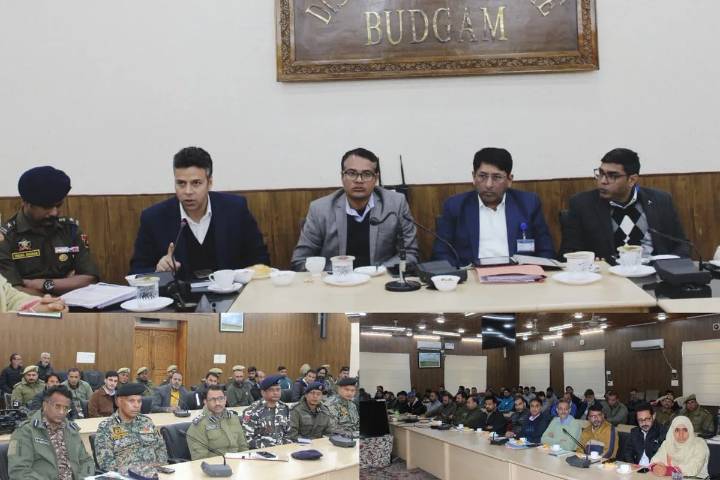 Joint review meeting held ahead of by-elections to 27–AC Budgam