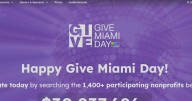 South Floridians opening wallets and hearts as part of "Give Miami Day"