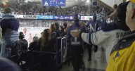 Maine Hockey beats No. 5 BU in overtime