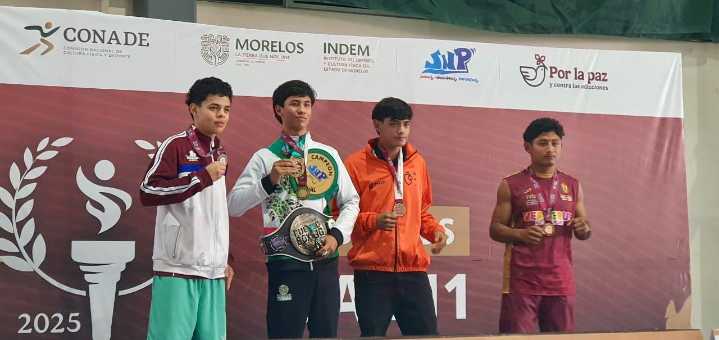 Eliot Ángel Escalera Muñoz conquista oro en los Juegos Nacionales Populares 2025