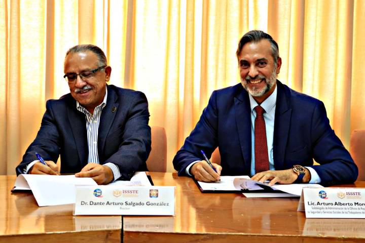 UABCS e ISSSTE firman convenio para impulsar formación académica y proyectos en salud