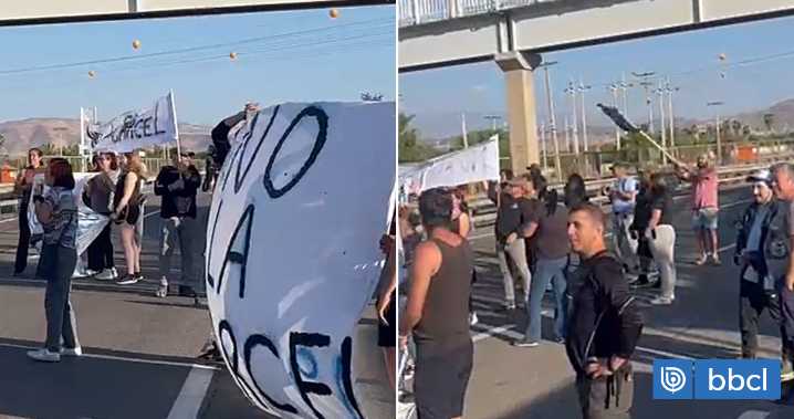 Vecinos de Punta Peuco se manifiestan por cambio a cárcel común del recinto penal