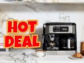 Amazon knocked a huge $130 off De'Longhi's combo coffee & espresso maker