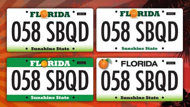 What Florida law says about car license plates