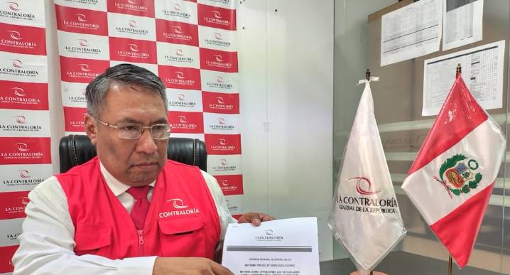 Contraloría revela que 25 obras están paralizadas en Ica por falta de saneamiento