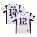 How to Buy Tom Brady Patriots Mitchell & Ness White 2000 Legacy Jerseys: Shop New England Throwbacks