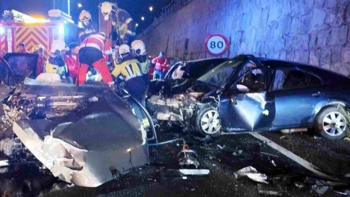 Muere la mujer de 55 años herida en el brutal accidente múltiple de Zizur Mayor