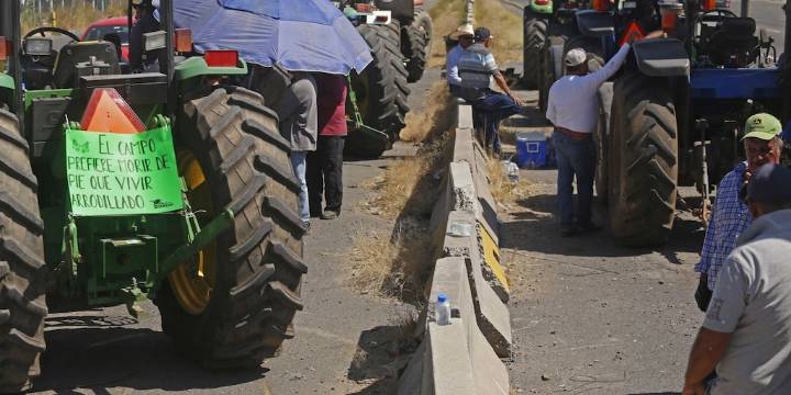 Estos son los estados más afectados por las protestas de agricultores que aún se mantienen