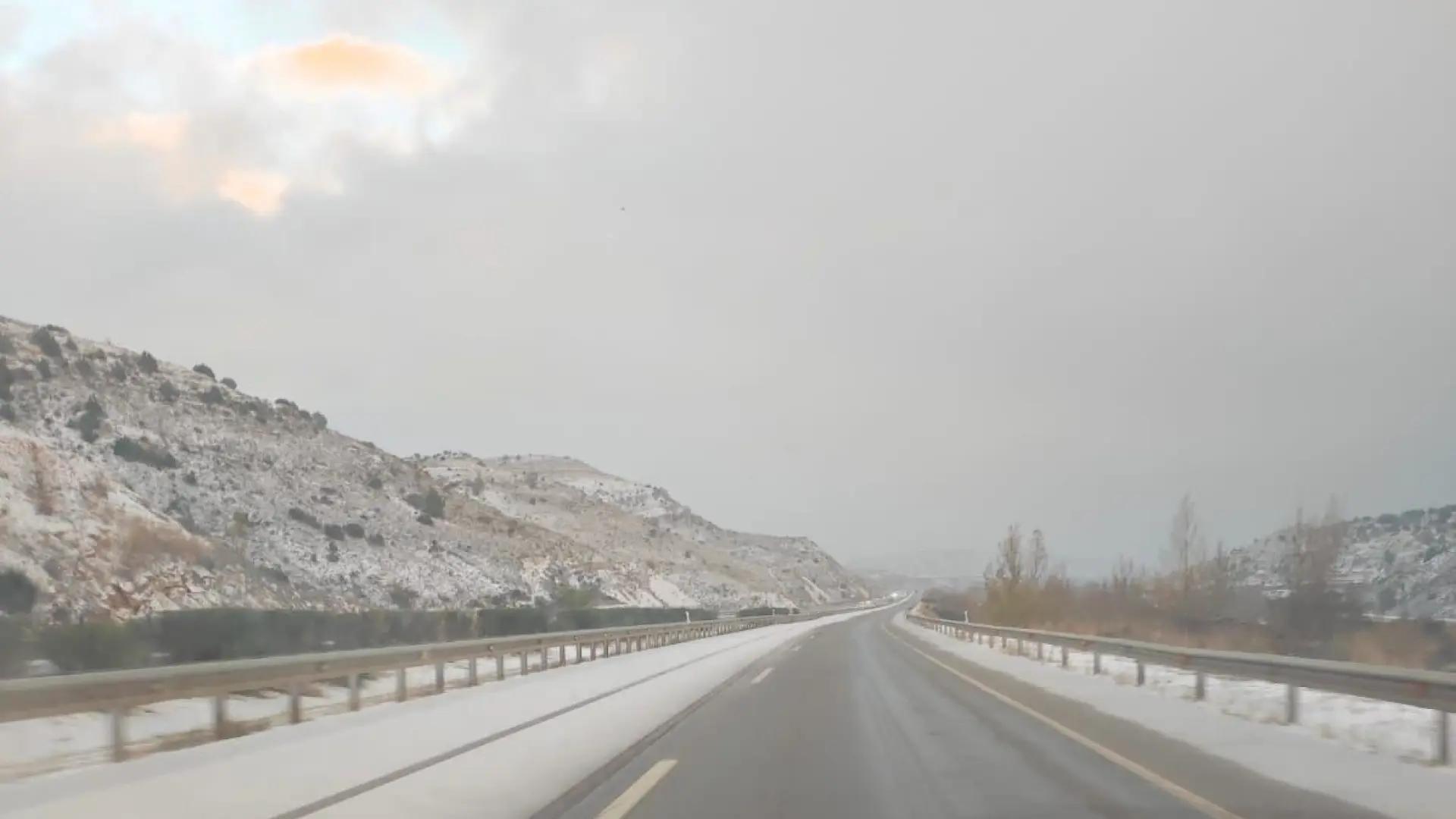 Precaución por la nieve en algunas carreteras de Aragón: consulta el estado del tráfico