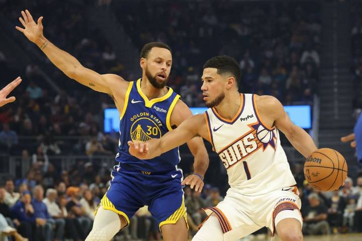 Stephen Curry scores 28 points, Moses Moody adds 24 as Warriors beat Suns 118