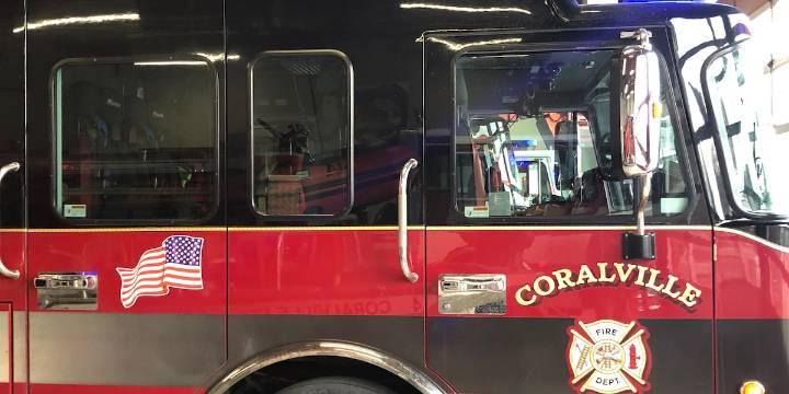 Family displaced after mobile home fire in Coralville