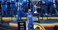 Kyle Larson wins second NASCAR championship, denying Denny Hamlin in overtime