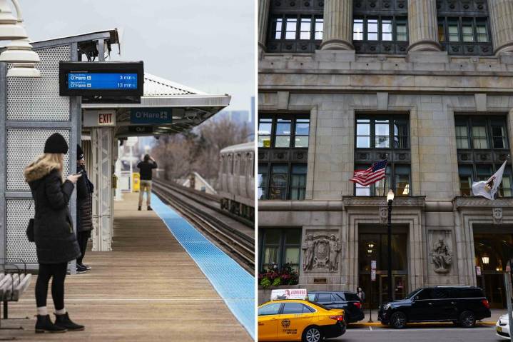 Firebug who set woman ablaze on Chicago train eyed in City Hall fire