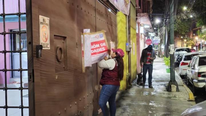 Alcaldía Cuauhtémoc retira sellos de suspensión en la Casa de las Mercedes