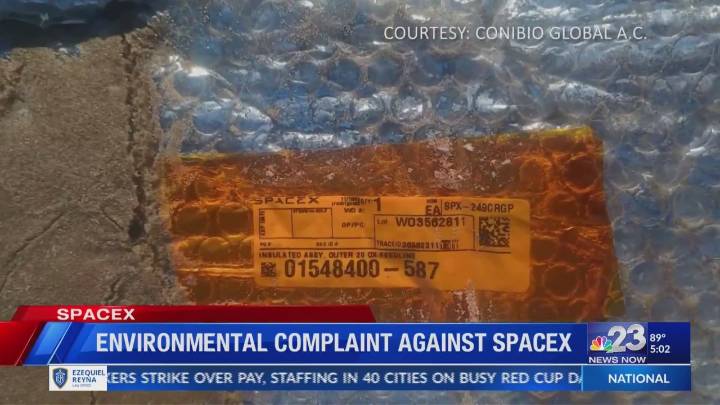 Mexican scientists file complaint over SpaceX pollution in Gulf