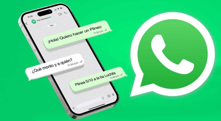 Así puedes hacer pagos y transferir dinero a Yape o Plin sin salir de WhatsApp