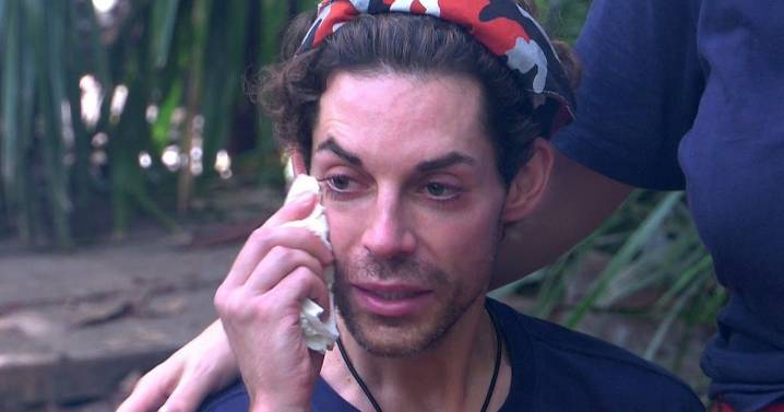 Tom Read Wilson tells I'm A Celeb stars 'sorry' as he breaks down in tears