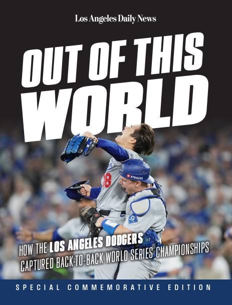 ‘Out of this World’ book commemorating the Dodgers’ 2025 World Series championship season available to order