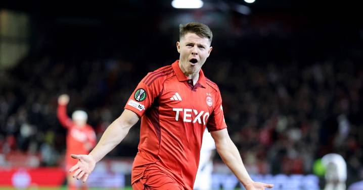 Kevin Nisbet makes Aberdeen goals vow despite pain of major European setback