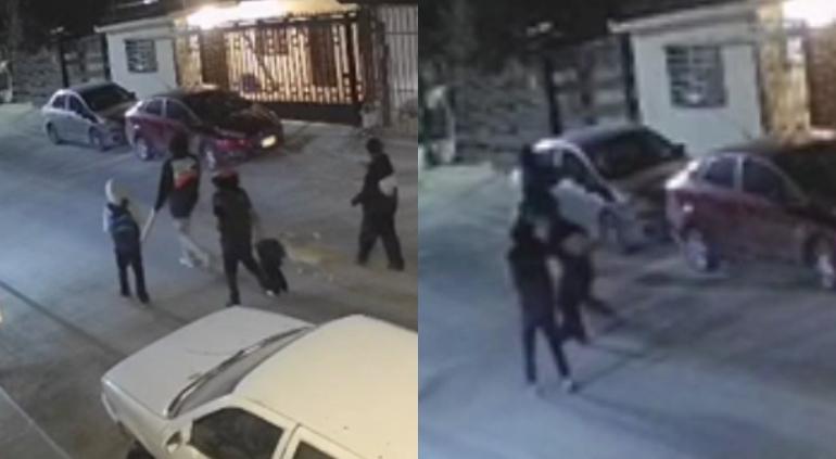 ¿Travesura? quebraron parabrisas con bate en la Villa Nueva 🎦